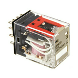 Teljesítményrelé 5A 4v dugaszolós 220-240V50Hz monostabil MY4 220/240AC (S) OMRON